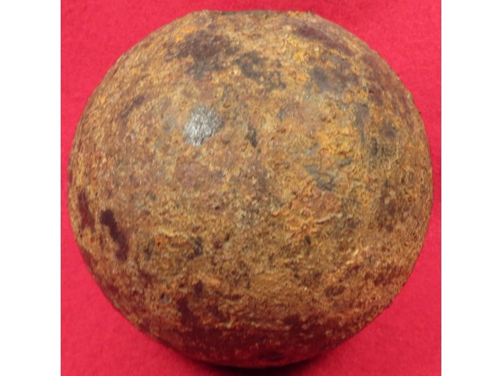 Confederate Six Pounder Spherical Case-Shot Artillery Shell